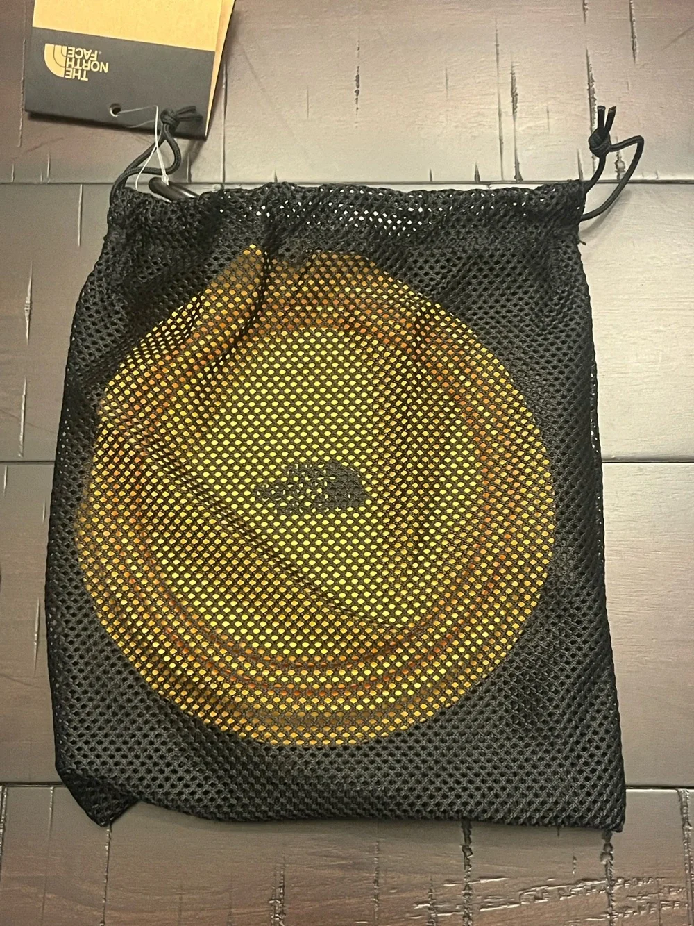 The North Face Dog Pet Leash 60” + Collapsible Travel Bowl Summit Gold new